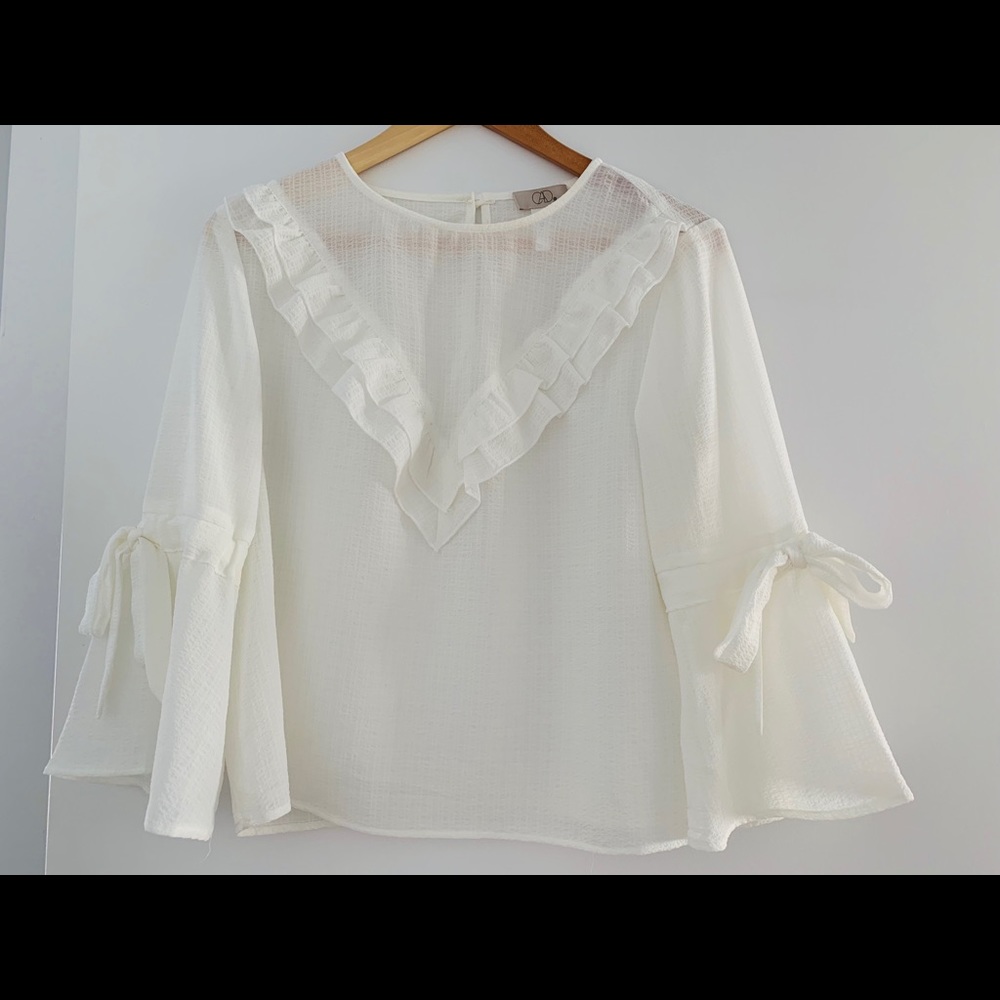 White blouse, size medium